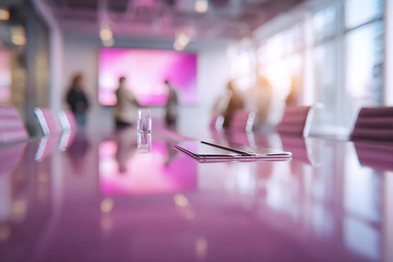 Executive budget review in a boardroom setting