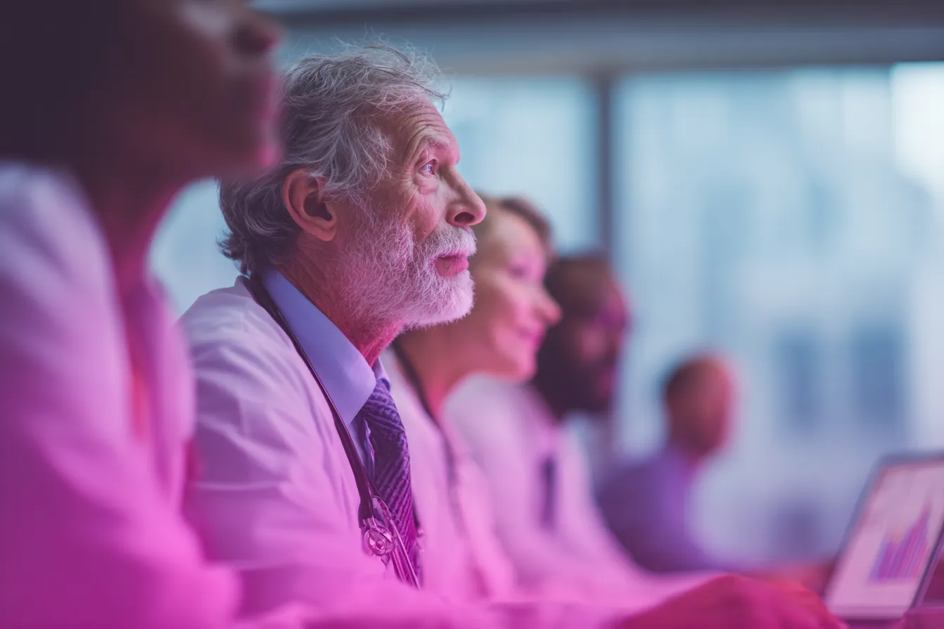 Clinical leadership in a collaborative working session